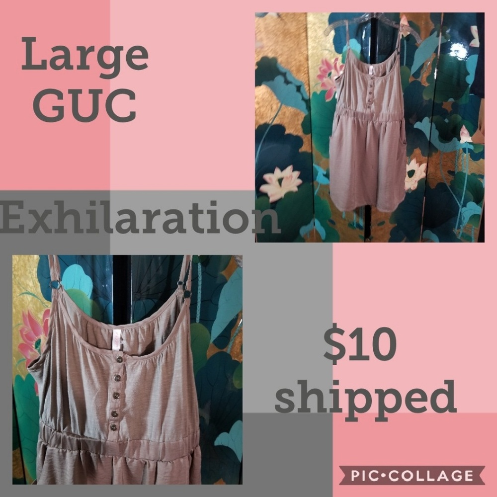 Tan babydoll dress